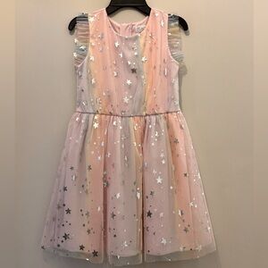 The Children’s Place Girls Rainbow Foil Dress - Size 12